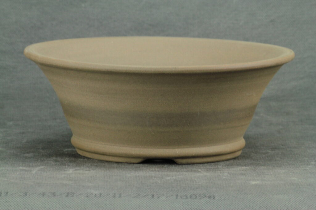 poterie bonsaï ronde profonde en grès