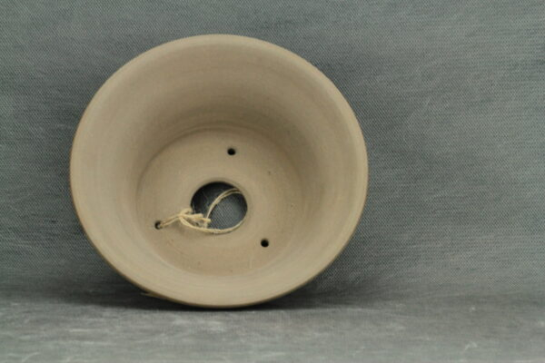 poterie bonsaï ronde profonde en grès – Image 4