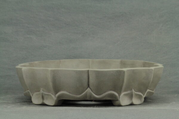Pot à bonsaï feuille de lotus ovale – Image 3