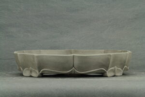 Pot à bonsaï feuille de lotus ovale